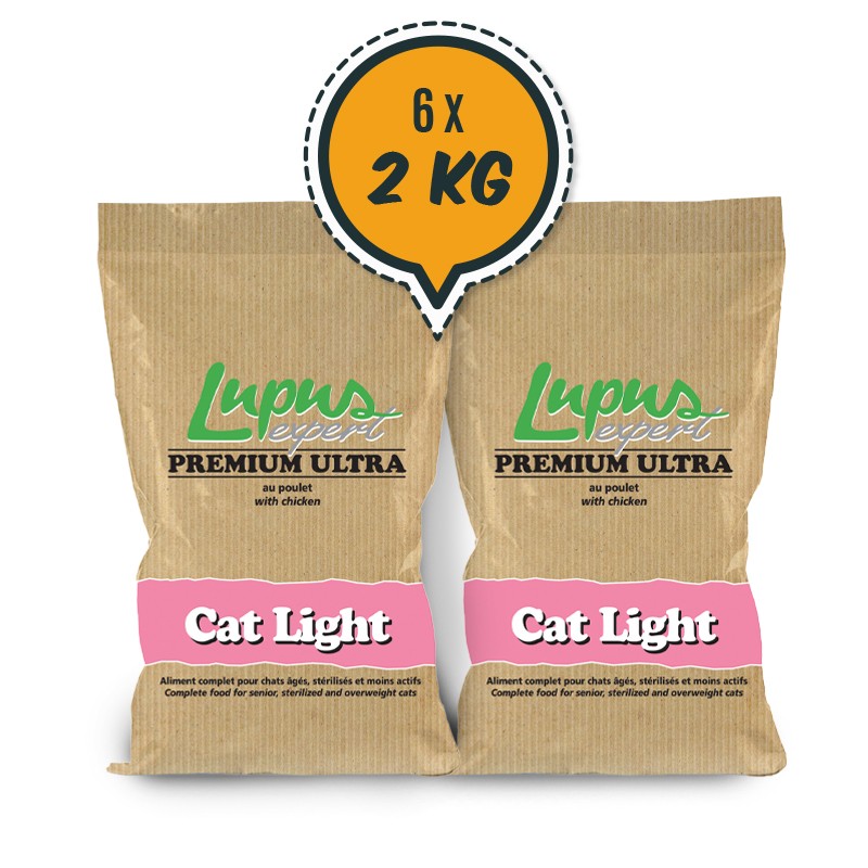 LOTS / Croquettes Premium Ultra  Chat Light